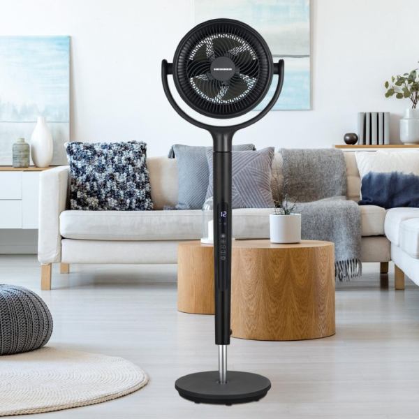 Вентилятор HEINNER HSF-MAT24DC-GY Gray Источник питания от сети 