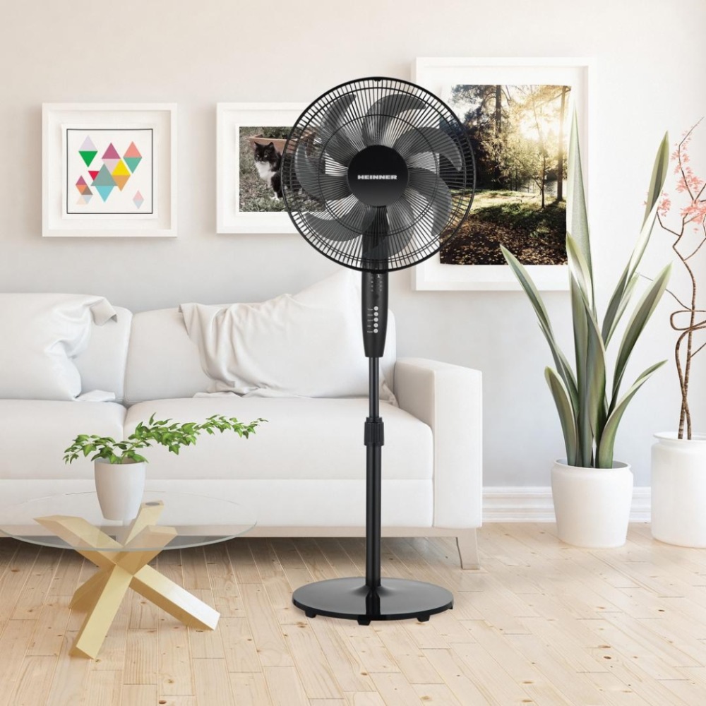 Вентилятор HEINNER HSF-M750D-BK Black Источник питания от сети 