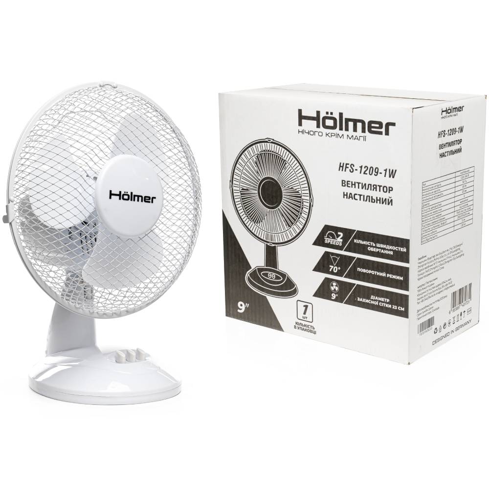 Изображение Вентилятор HOLMER HFS-1209-1W