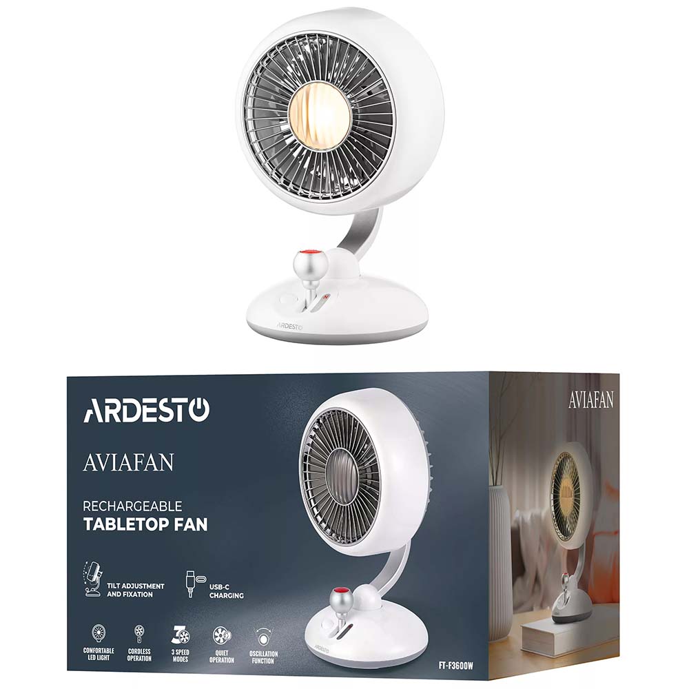 Покупка Вентилятор ARDESTO AviaFan FT-F3600W white