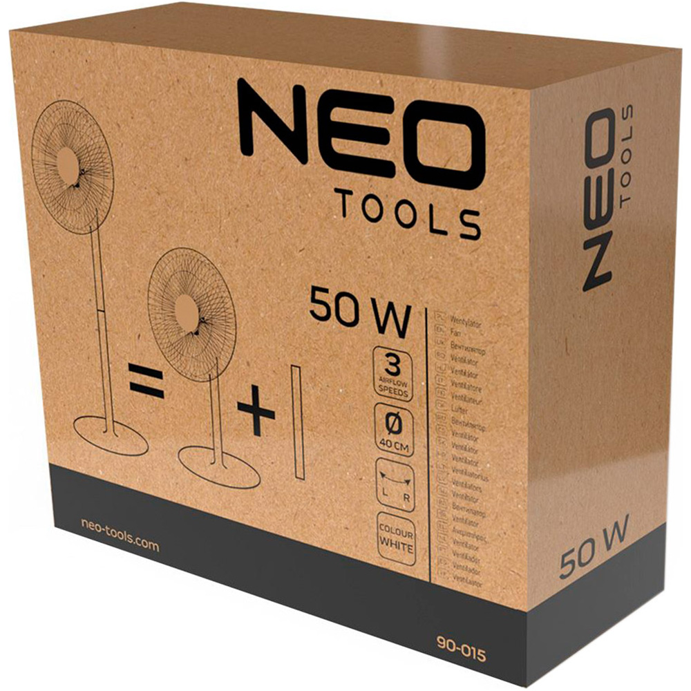 Изображение Вентилятор NEO TOOLS NT01 White (90-015)