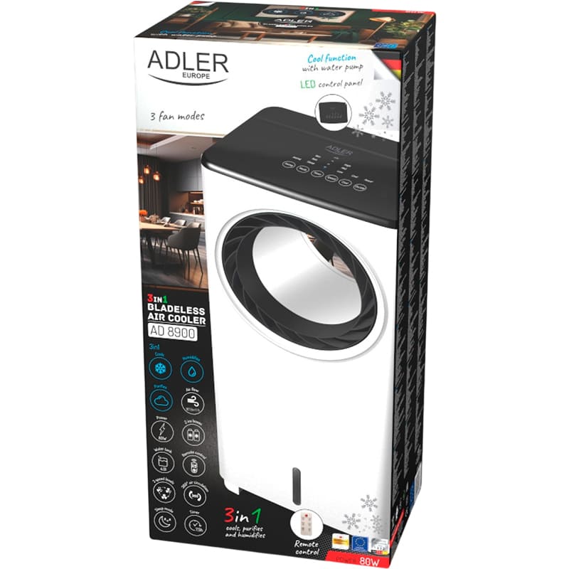 В интернет магазине Вентилятор ADLER AD 8900 White