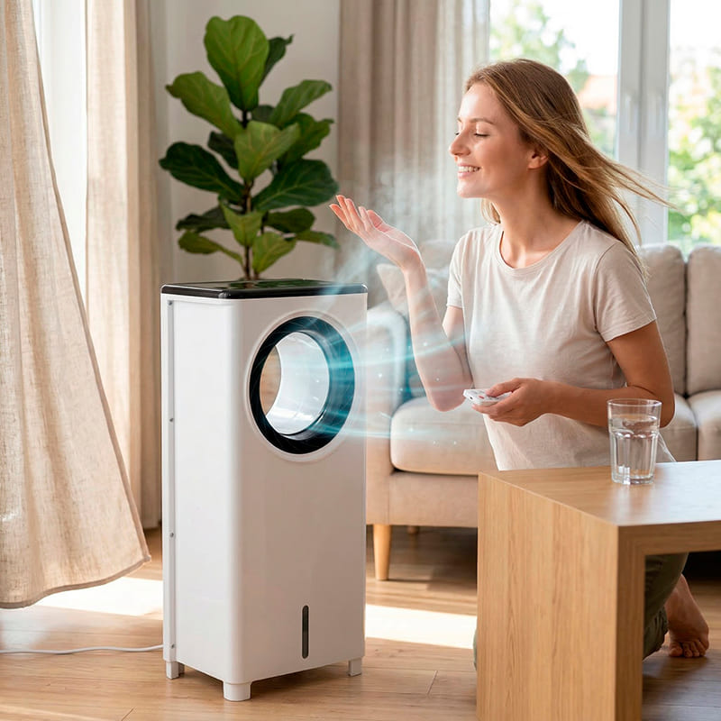 Фото 16 Вентилятор ADLER AD 8900 White