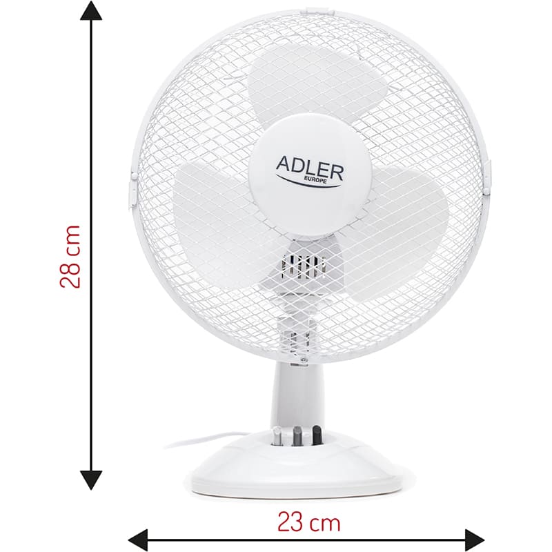 Фото Вентилятор ADLER AD 7302 White