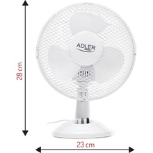 Вентилятор ADLER AD 7302 White