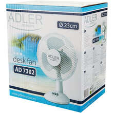 Вентилятор ADLER AD 7302 White