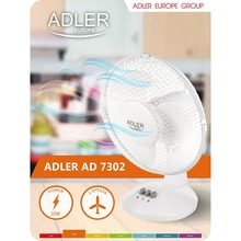 Вентилятор ADLER AD 7302 White