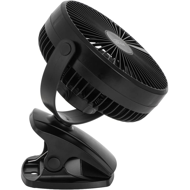 Вентилятор ADLER AD 7342 Black Додатково Отвір для підвішування на стіні; Широкий затискач із внутрішньою підкладкою з м'якого пінопласту; Порт USB Type-C