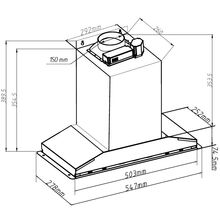 Витяжка PYRAMIDA HBE 36 (550 MM)