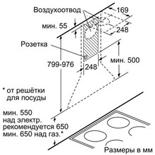 Вытяжка BOSCH DWW06W420