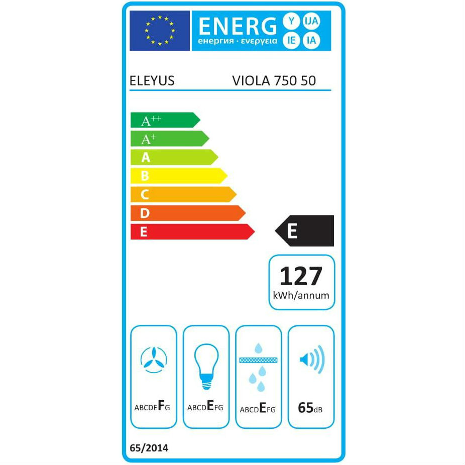 Обзор Вытяжка ELEYUS Viola 750 50 WH