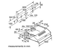 Витяжка BOSCH DHU644U