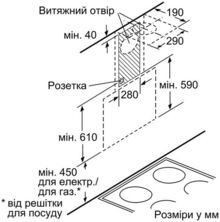 Витяжка BOSCH DWK06G660