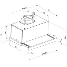 Вытяжка PYRAMIDA TL 60 (1100) WH (4260349575638)