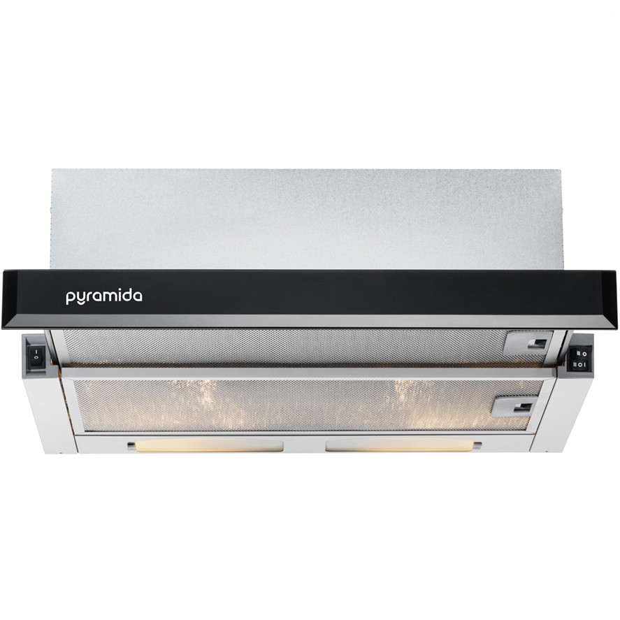 Витяжка PYRAMIDA TL 60 FG IX BL Діаметр повітропровода 120