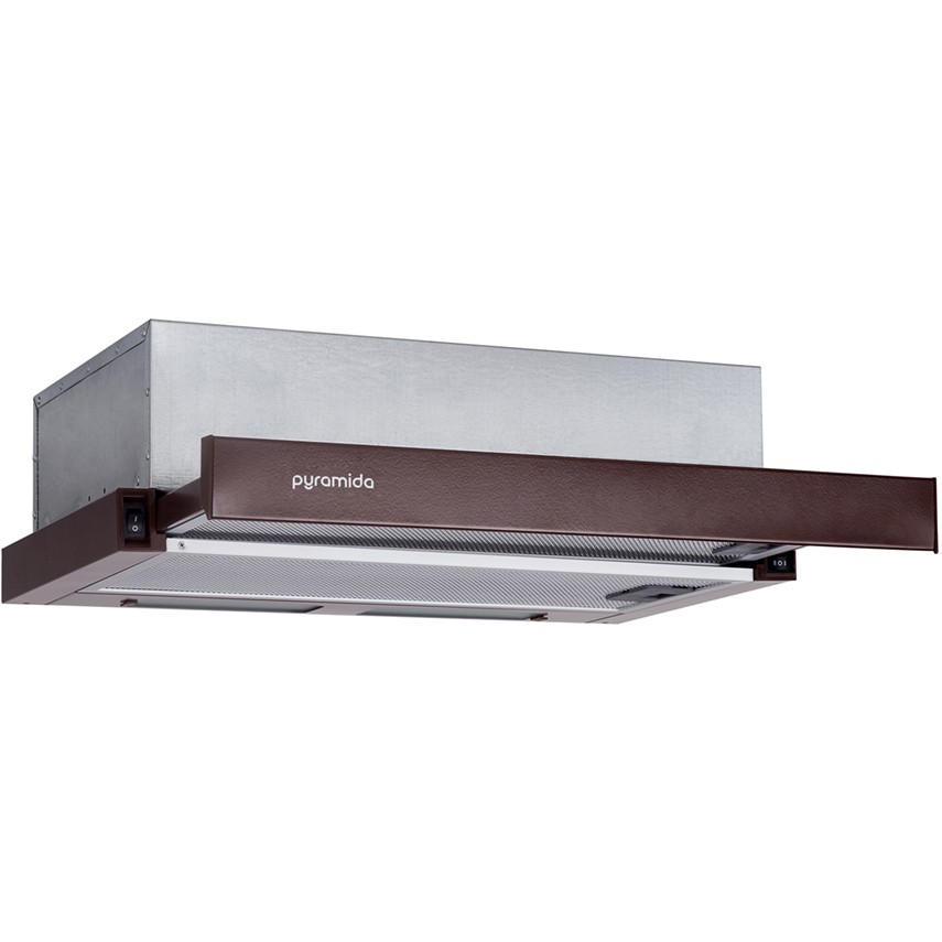 Витяжка PYRAMIDA TL 50 SLIM BR Діаметр повітропровода 120