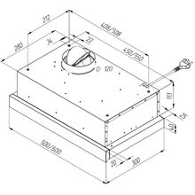 Витяжка PYRAMIDA TL 50 SLIM IV