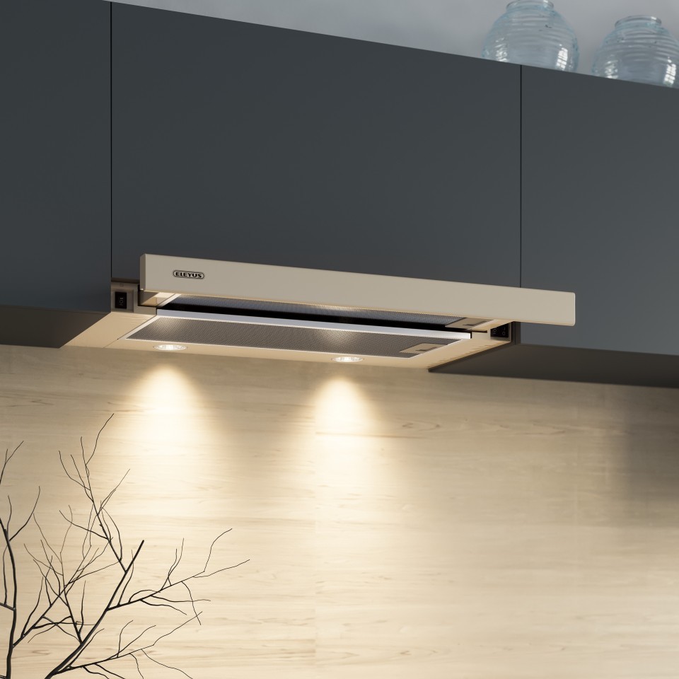 Витяжка ELEYUS Storm 1200 LED SMD 60 BG У Фокстрот Витяжка ELEYUS Storm 1200 LED SMD 60 BG