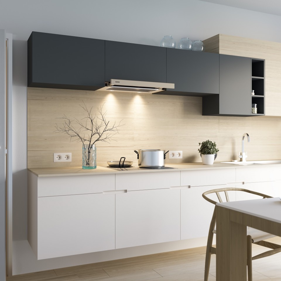 Витяжка ELEYUS Storm 1200 LED SMD 60 BG Огляд Витяжка ELEYUS Storm 1200 LED SMD 60 BG