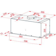 Витяжка PERFELLI BI 6512 A 1000 W LED