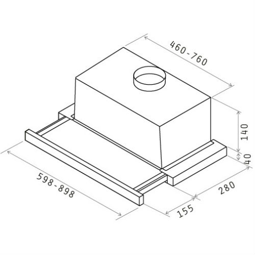 Покупка Витяжка ELICA ELITE 14 LUX BL/A/60 (951)