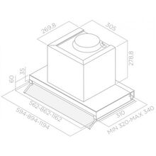 Витяжка ELICA BOX IN IX/A/60 (931)