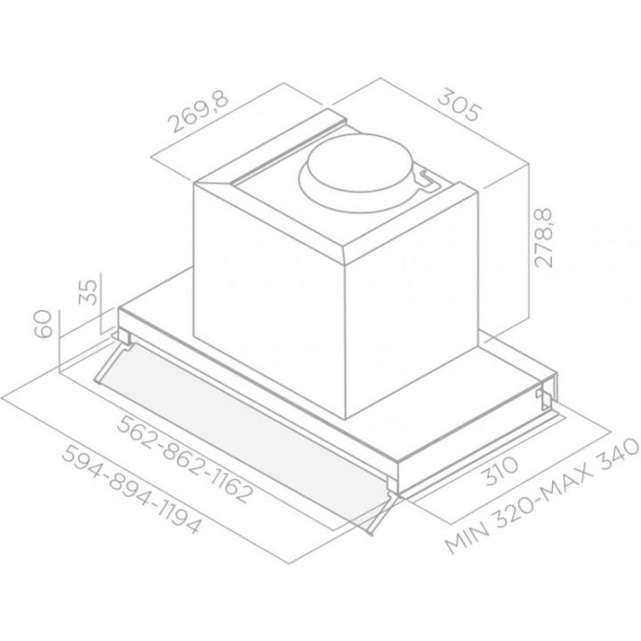 Зображення Витяжка ELICA BOX IN PLUS IXGL/A/60