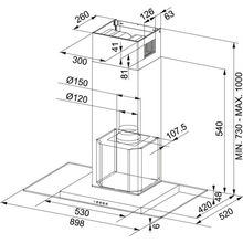 Витяжка FRANKE Glass Linear FGL 9015 XS (110.0152.538)