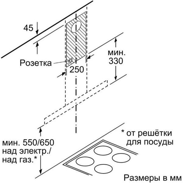 Зображення Витяжка BOSCH DWB66DM50