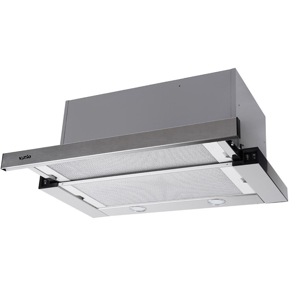 Вытяжка VENTOLUX GARDA 60 INOX (1100) SMD LED Тип телескопическая