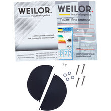 Вытяжка WEILOR PBS 52300 GLASS WH 1000 LED Strip
