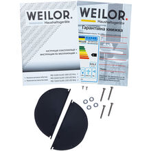 Витяжка WEILOR PBS 72650 GLASS WH 1250 LED Strip