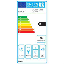 Вытяжка ELEYUS Storm G 1200 LED SMD 60 WH Вытяжка ELEYUS Storm G 1200 LED SMD 60 WH