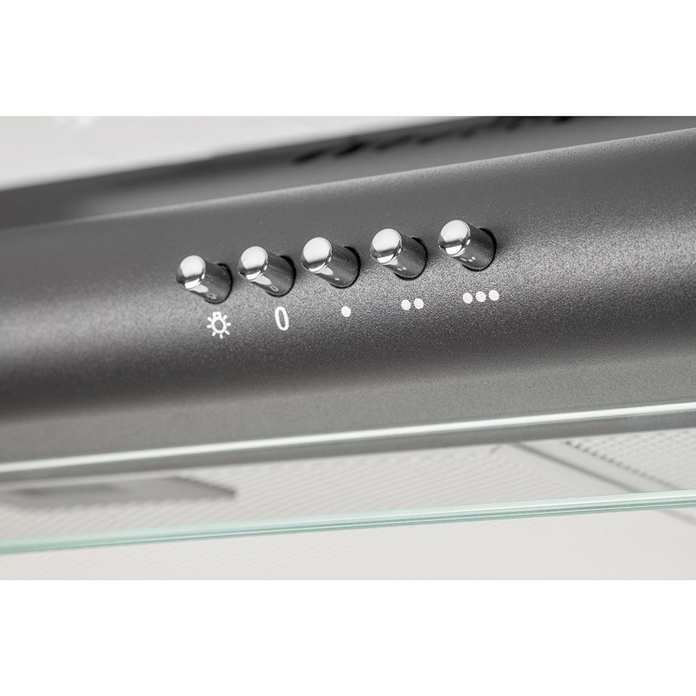 Вытяжка VENTOLUX ROMA 60 BK LUX Максимальная производительность 400