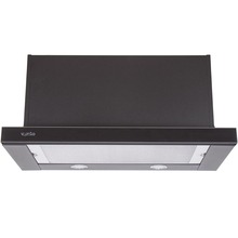 Витяжка VENTOLUX GARDA 60 BK/BG (1100) SMD LED
