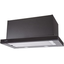 Витяжка VENTOLUX GARDA 60 BK/BG (1100) SMD LED