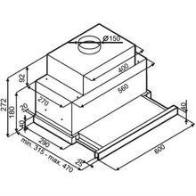 Витяжка BEST CHEF Horizon box 1100 Black 60 (4F263B2L7A)