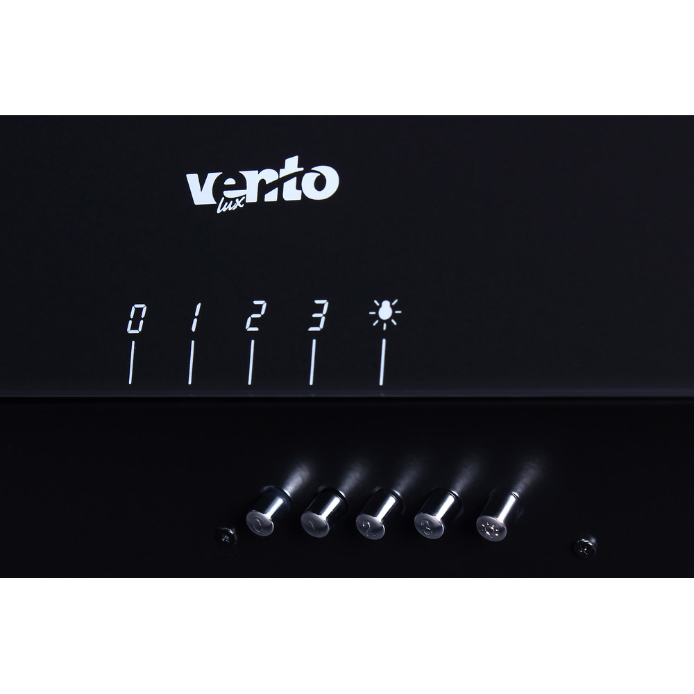 Вытяжка VENTOLUX MODENA 60 BK (650) PB Максимальная производительность 650