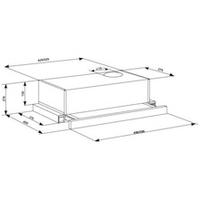 Вытяжка ELEYUS BREEZE 470 50 BG