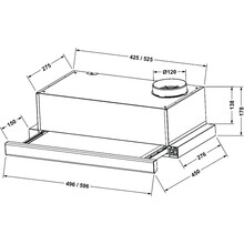 Вытяжка ELEYUS BREEZE 470 50 BR