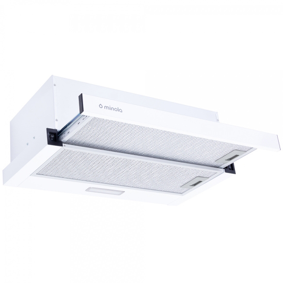 Витяжка MINOLA HTL 6214 WH 700 LED Тип телескопічна