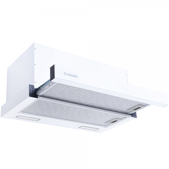 Витяжка MINOLA HTLS 6735 WH 1100 LED Діаметр повітропровода 150