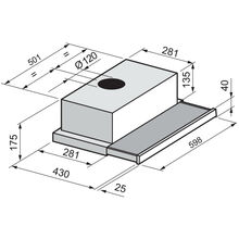 Вытяжка FREGGIA CHS46W