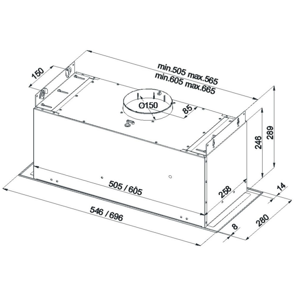 Покупка Витяжка BEST CHEF Smart box 1000 inox 74 (OCAR70J4SR.S3.SA_BST)