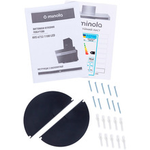 Вытяжка MINOLA HK 6214 WH 700 LED