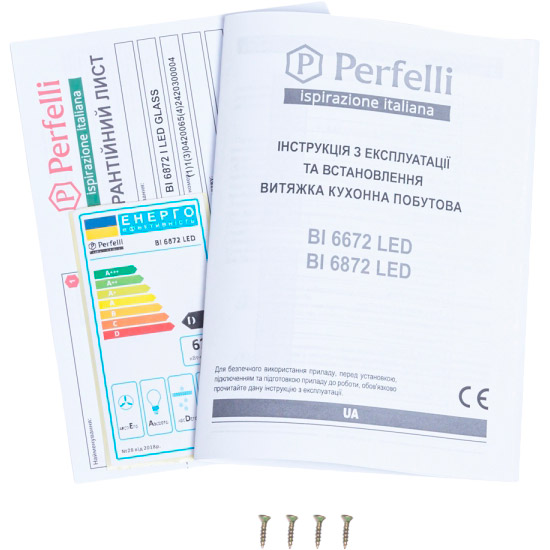 Огляд Витяжка PERFELLI BI 6872 I LED
