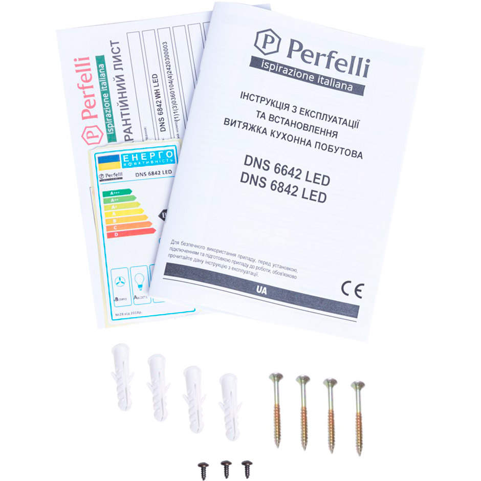 Огляд Витяжка PERFELLI DNS 6642 BL LED