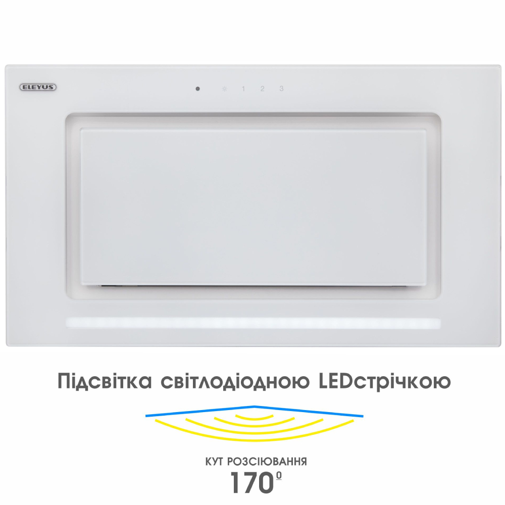 Фото Вытяжка ELEYUS INTEGRA 1200 LED 52 WH