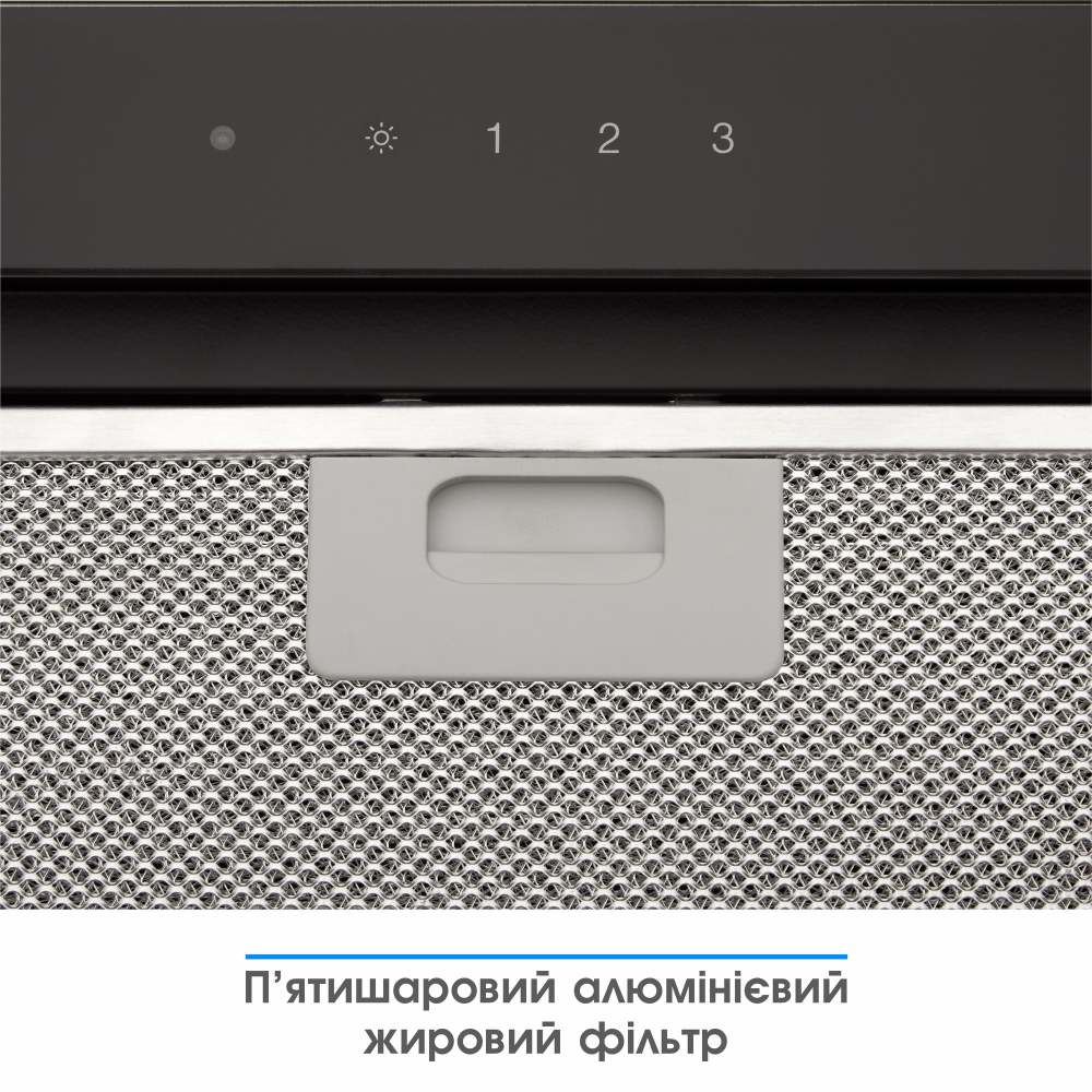 В Україні Витяжка ELEYUS GEMINI 1200 LED BL 70