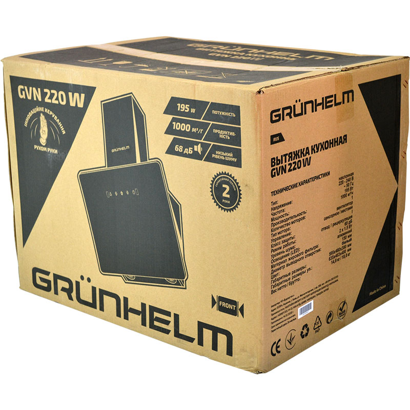 Фото Вытяжка GRUNHELM GVN 220 W